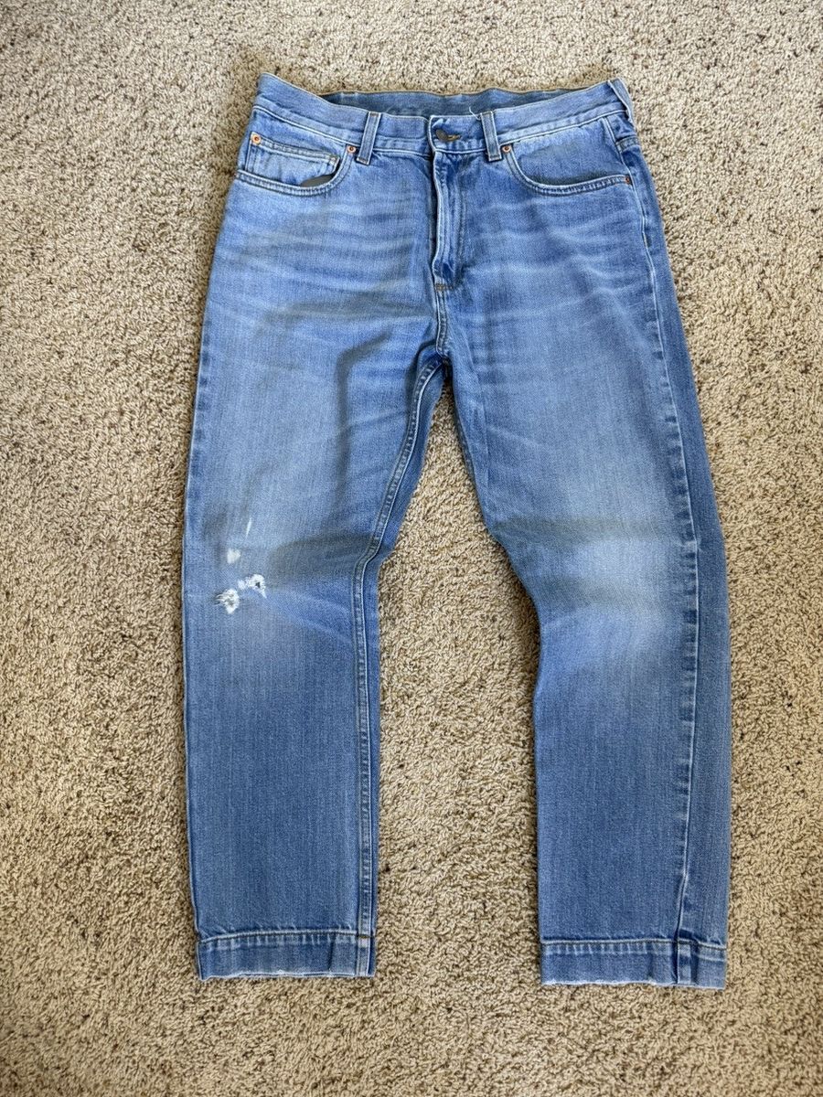 Gucci Gucci distressed denim Size US 32 / EU 48 - 1 Thumbnail