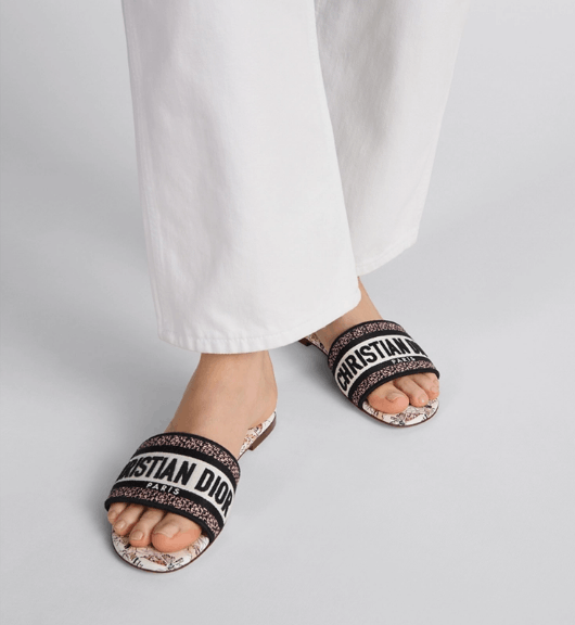 Dior o1w1db10625 KCQ209 Dway Slides in Multicolor Size US 12 / IT 42 - 5 Thumbnail