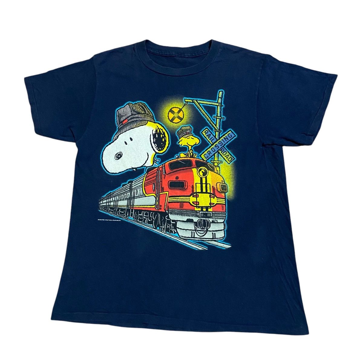 Peanuts × Vintage Vintage 90's Peanuts Snoopy Graphic Tee Size US L / EU 52-54 / 3 - 1 Thumbnail