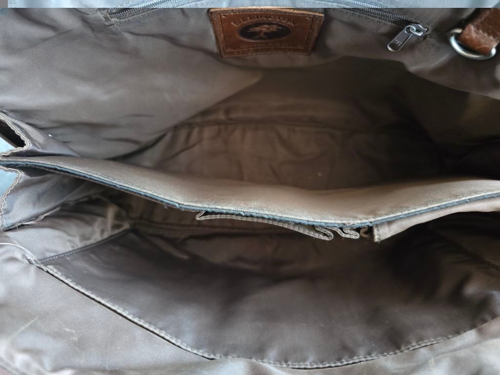 Other Ellington Portland Leather Satchel/ Tablet / Briefcase Brow Size ONE SIZE - 5 Thumbnail