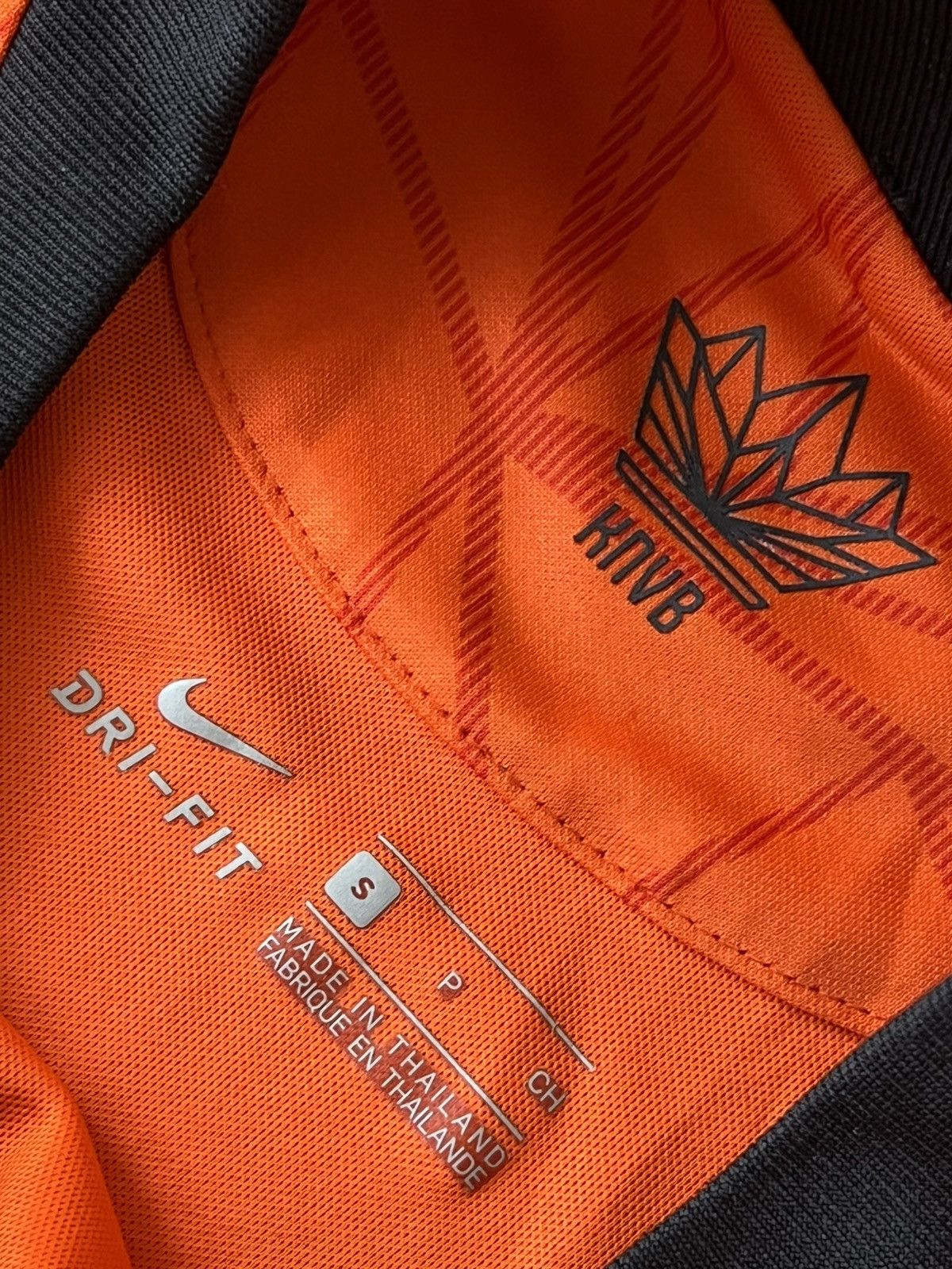 Nike Nike Netherlands KNVB Home Football Lion Jersey T-Shirt Size US S / EU 44-46 / 1 - 16 Thumbnail