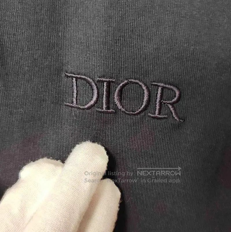 Dior Dior Men's Navy Cotton Polo Shirt . Size US XS / EU 42 / 0 - 6 Thumbnail