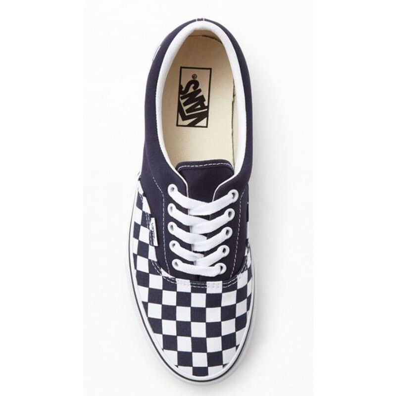 Vans Vans Era Navy Checkerboard Unisex Canvas Low Top W 8, M 6.5 Size US 8 / IT 38 - 2 Thumbnail