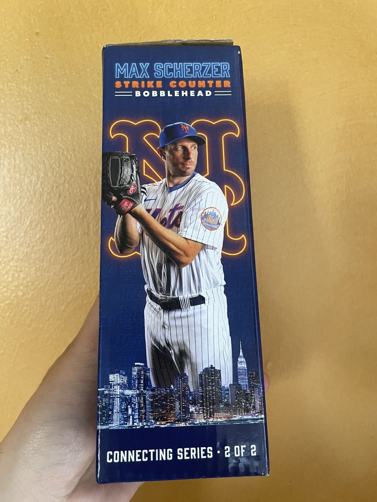 MLB Max Scherzer New York Mets Bobblehead Strike Counter Size ONE SIZE - 3 Thumbnail