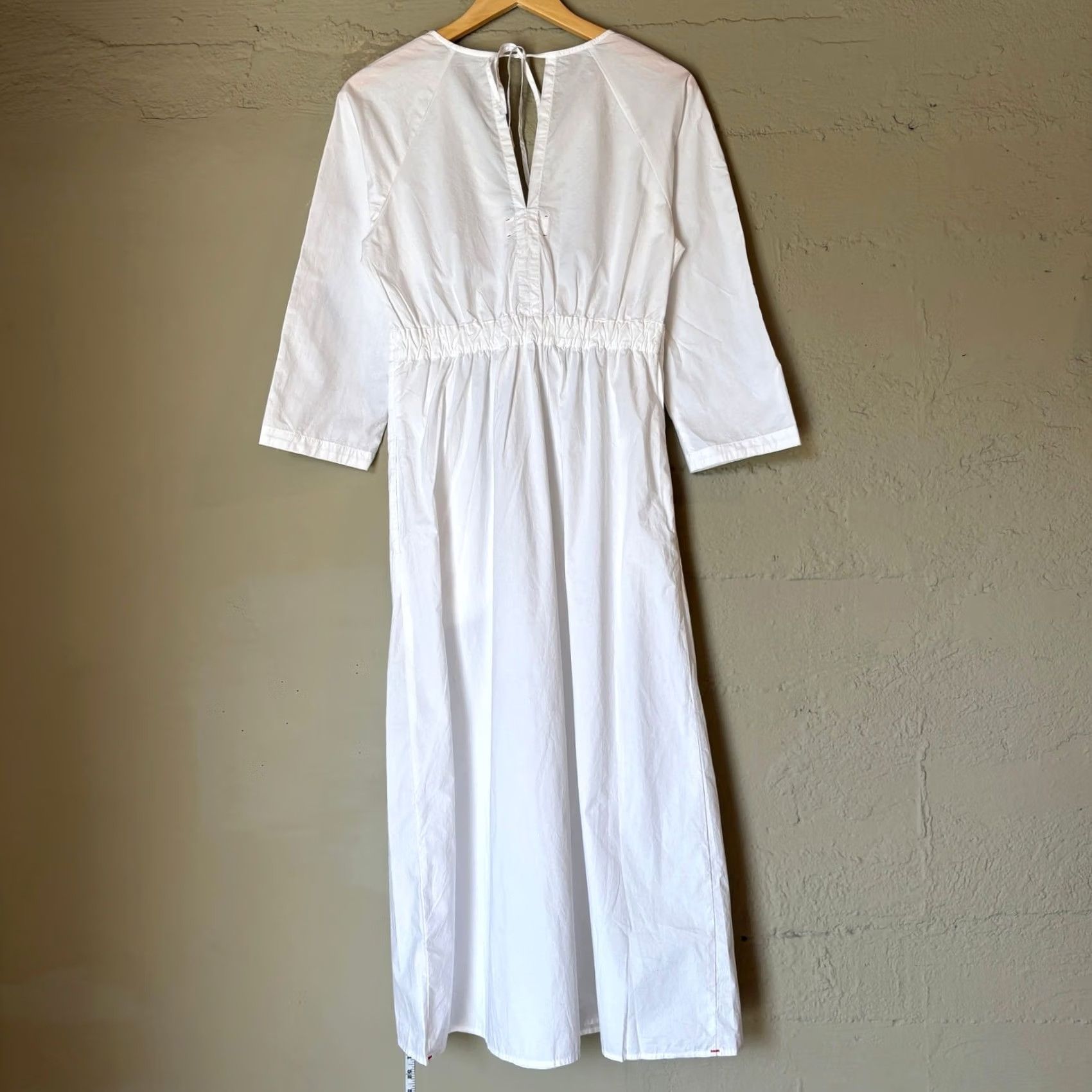 Xirena Xirena Dress Midi Womens Small Juliana Poplin Minimalist White NWT Size S / US 4 / IT 40 - 3 Thumbnail