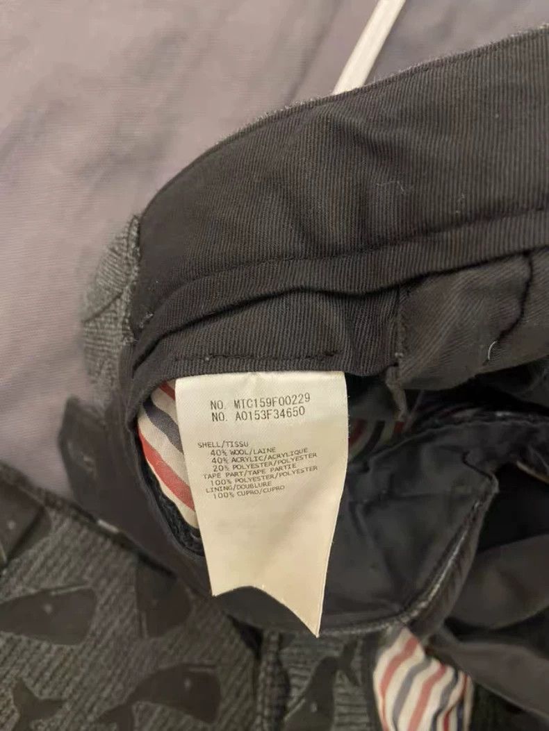 Thom Browne Thom Browne size4 Gray wool trousers Size 40S - 6 Thumbnail