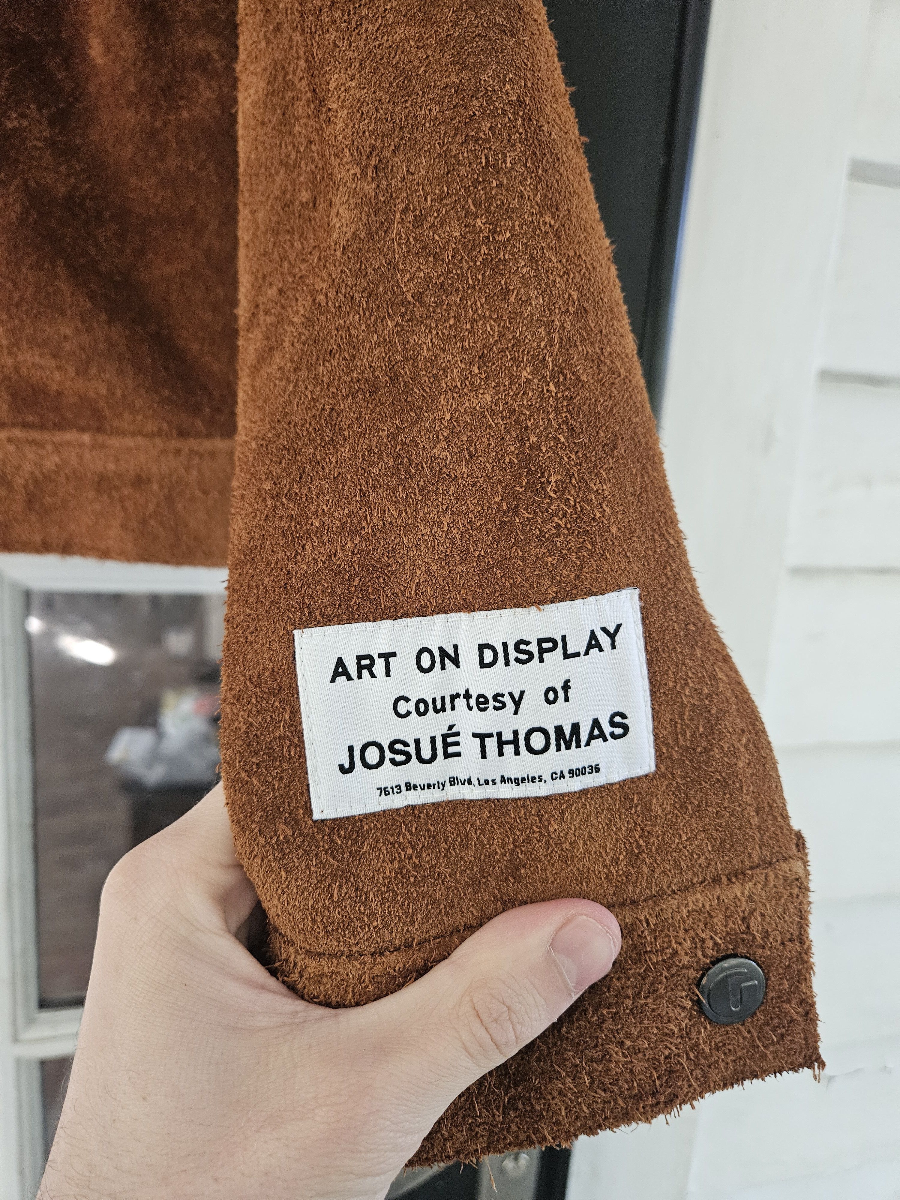 Gallery Dept. Rough Out Andy G Patch Western Beige Leather Jacket Size US S / EU 44-46 / 1 - 5 Thumbnail
