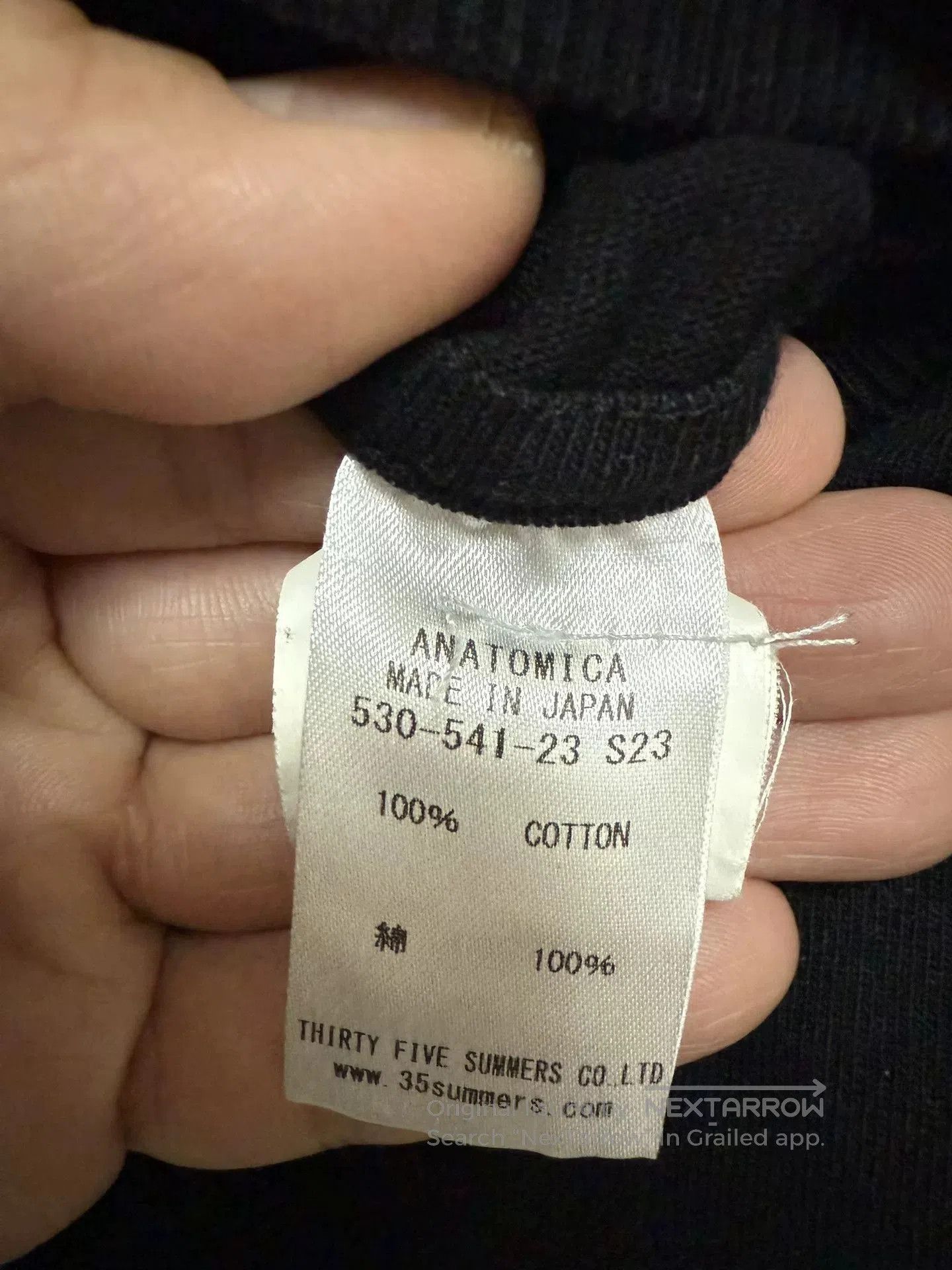 ANATOMICA ANATOMICA Paris Black Short. Size US M / EU 48-50 / 2 - 5 Thumbnail