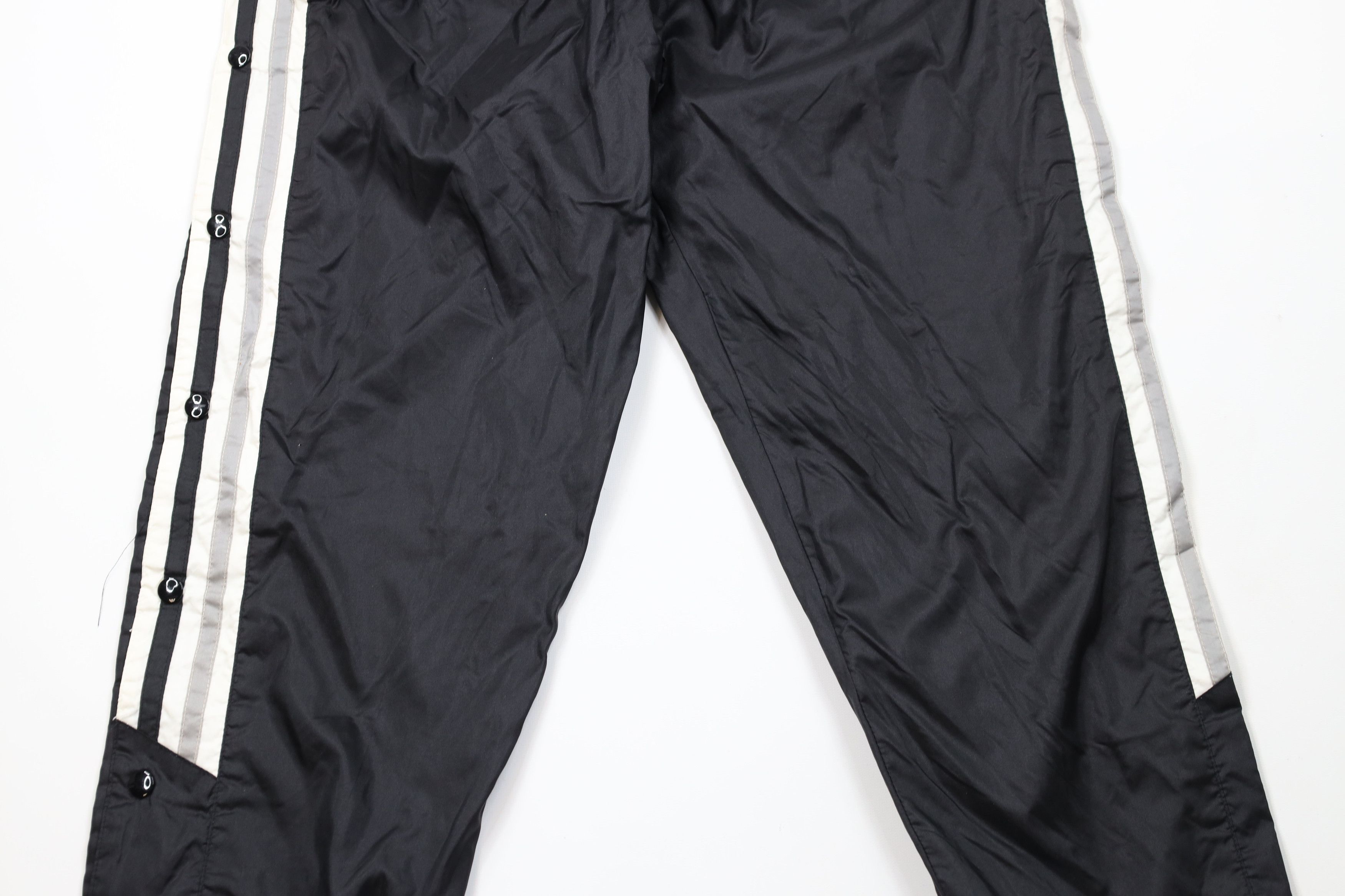 Vintage Vintage 90s Wilson Lined Tearaway Joggers Pants Black Size US 36 / EU 52 - 3 Thumbnail