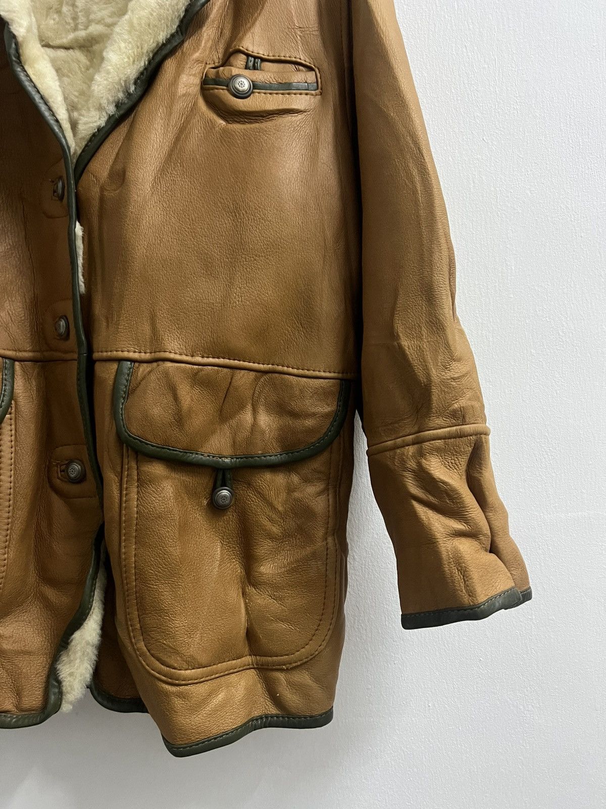 Vintage Vintage Maffei Shearling Jacket Size US L / EU 52-54 / 3 - 4 Thumbnail