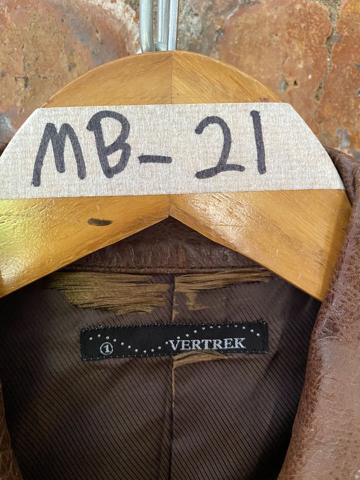 14th Addiction 2000s Vertrex Leather patina RIRI Zipper jacket Size US S / EU 44-46 / 1 - 16 Thumbnail