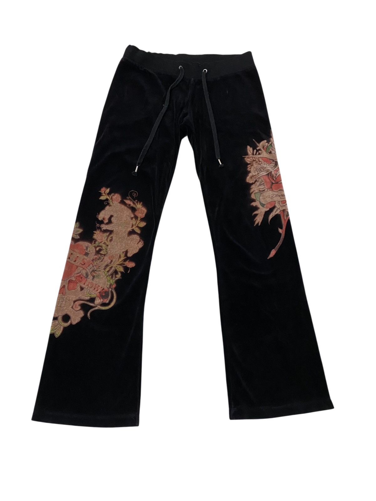 Ed Hardy Ed Hardy velvet sweatpants Size 32" / US 10 / IT 46 - 4 Thumbnail