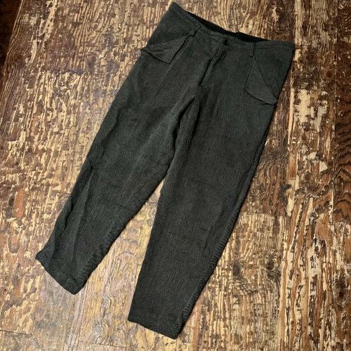 Yohji Yamamoto Yohji Yamamoto Pour Homme 24SS Side Flush Pocket Pants Size US 37 - 1 Thumbnail