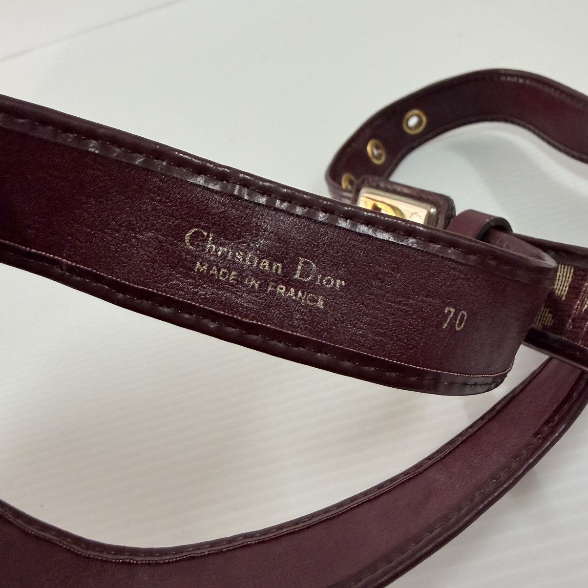 Christian Dior Monsieur Christian Dior Monogram Belts Size ONE SIZE - 8 Thumbnail