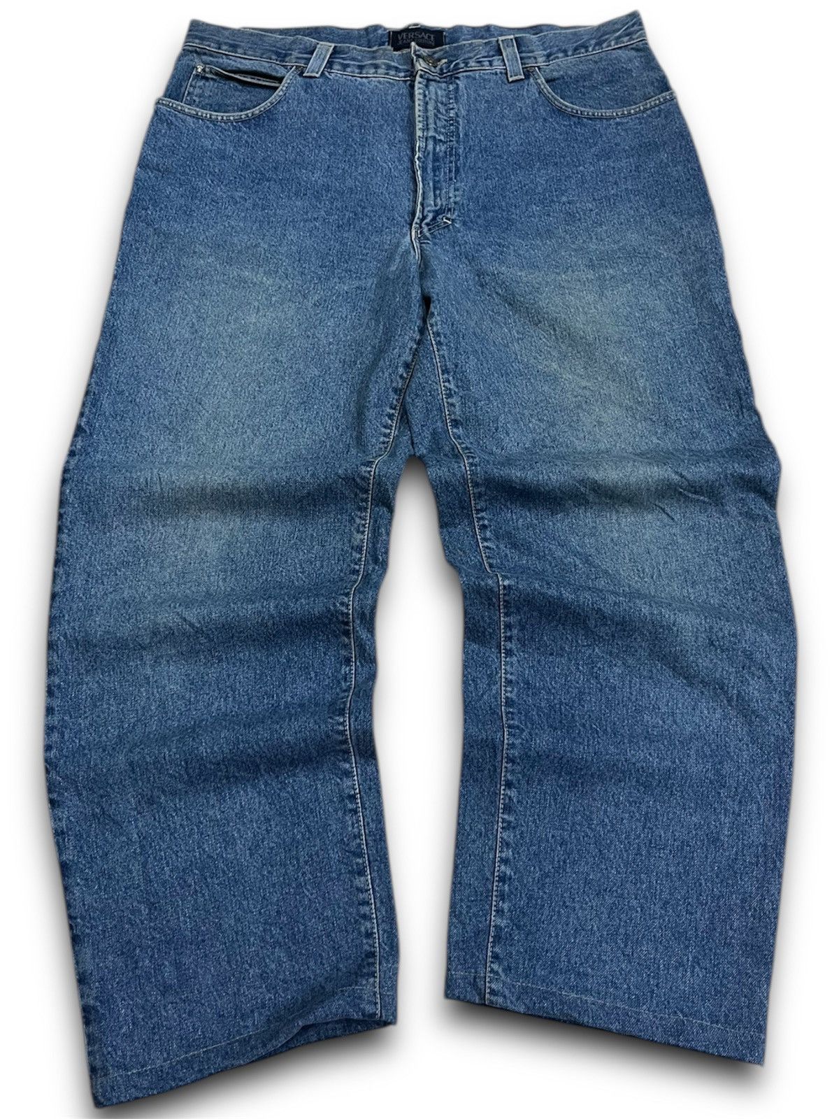 Versace 💥 rare 00s 💥versace jeans couture jeans Size US 38 / EU 54 - 1 Thumbnail