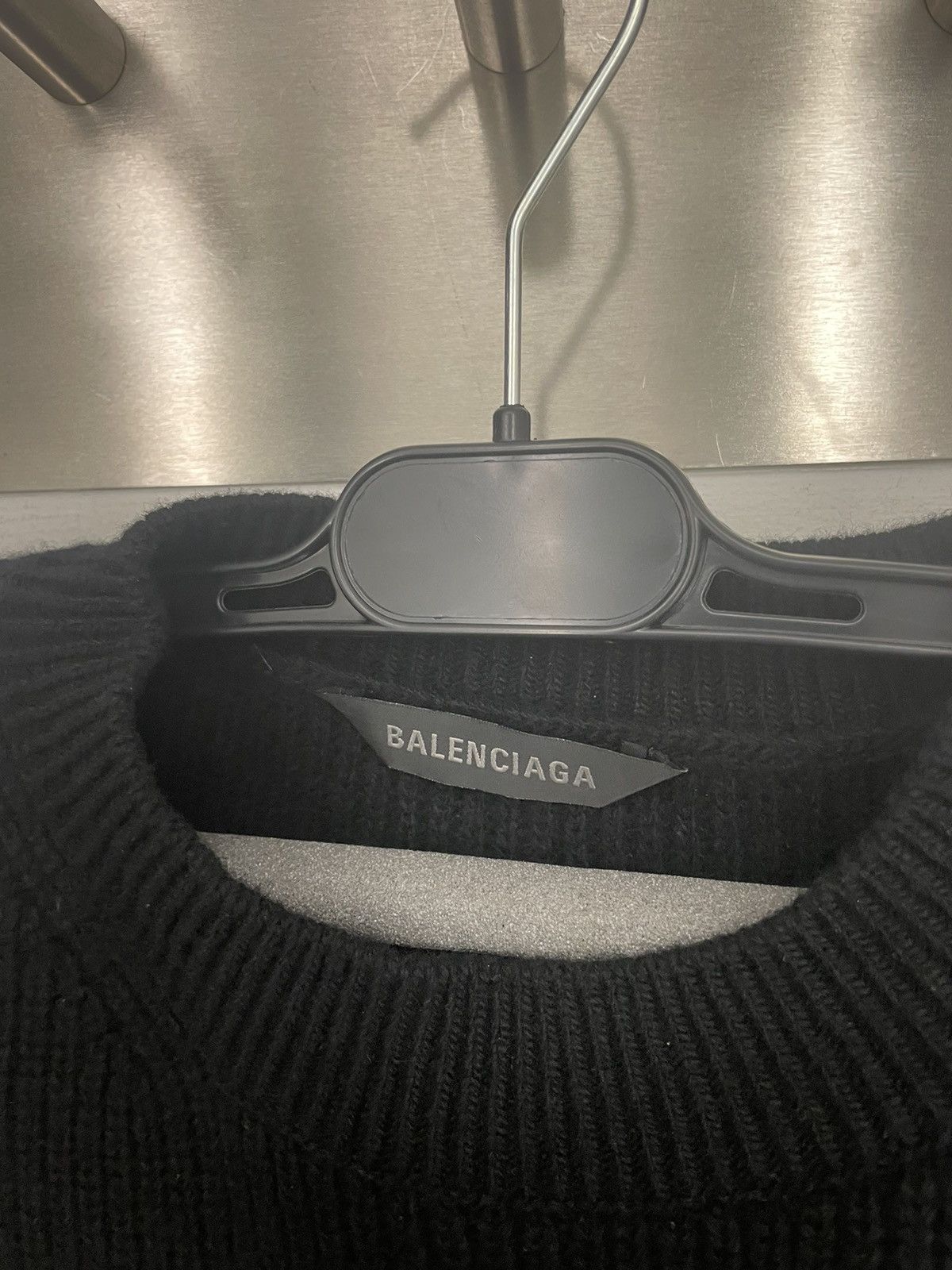 Balenciaga Wool sweater Size US L / EU 52-54 / 3 - 4 Thumbnail