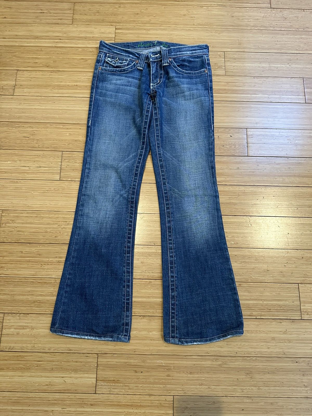 Other Plastic by Gly Vintage Boot Cut Jeans Size 4 Size 27" / US 4 / IT 40 - 1 Thumbnail