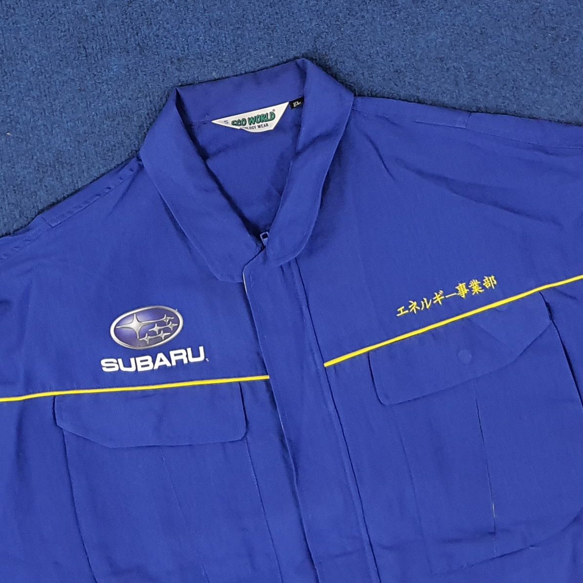 Japanese Brand × Vintage Vintage SUBARU Japan Racing Motorsports Jacket C220N9 Size US XXL / EU 58 / 5 - 4 Thumbnail