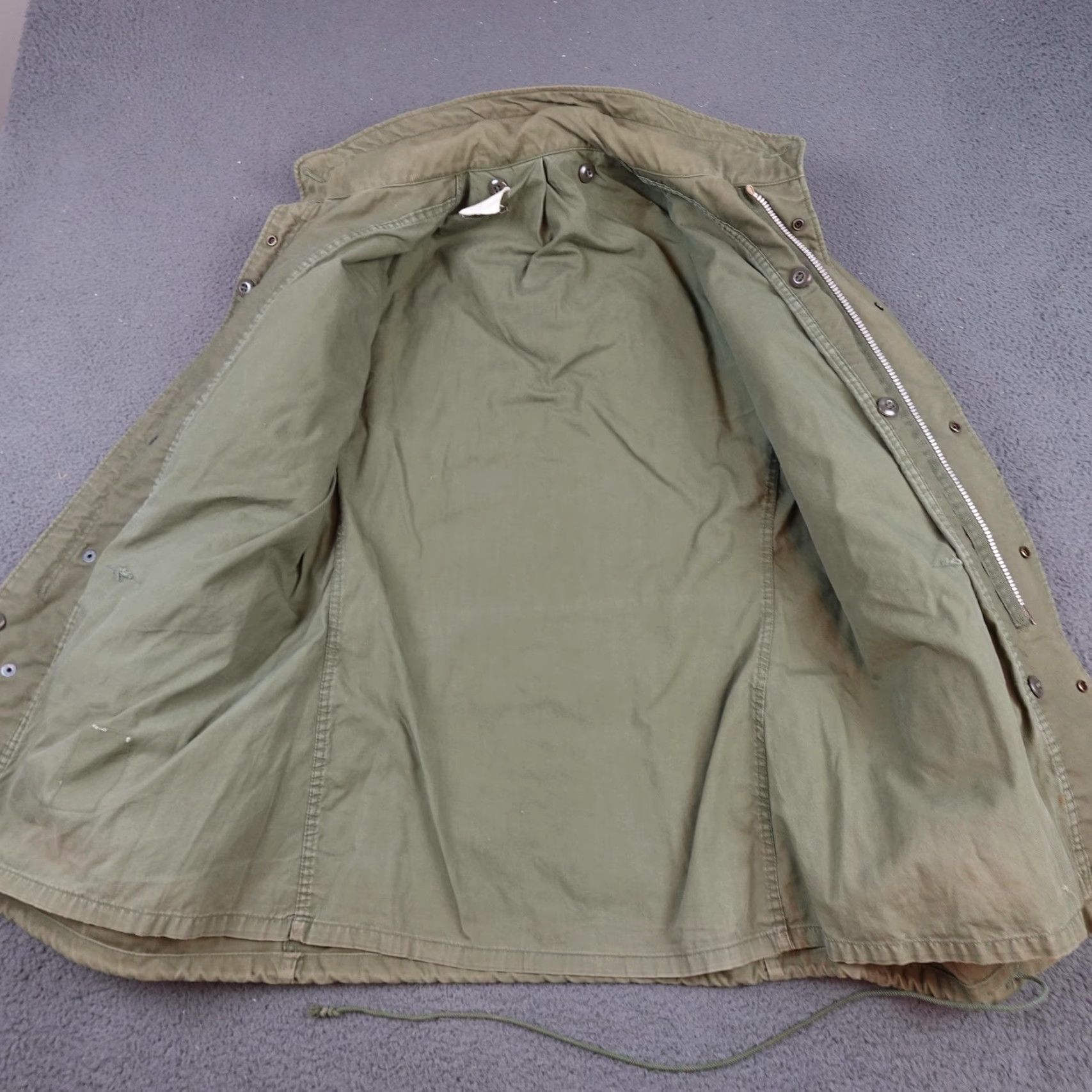 Vintage VINTAGE M65 Field Jacket Mens Medium Green Cotton Military Army Full Zip Size US M / EU 48-50 / 2 - 6 Thumbnail