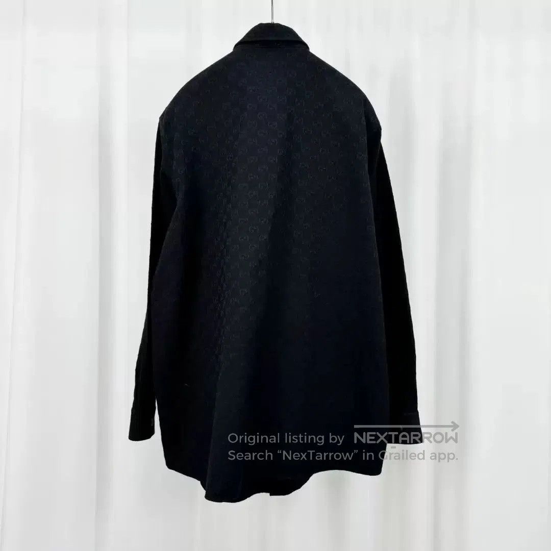 Gucci gucci printed denim shirt jacket size 48. Size US L / EU 52-54 / 3 - 2 Thumbnail