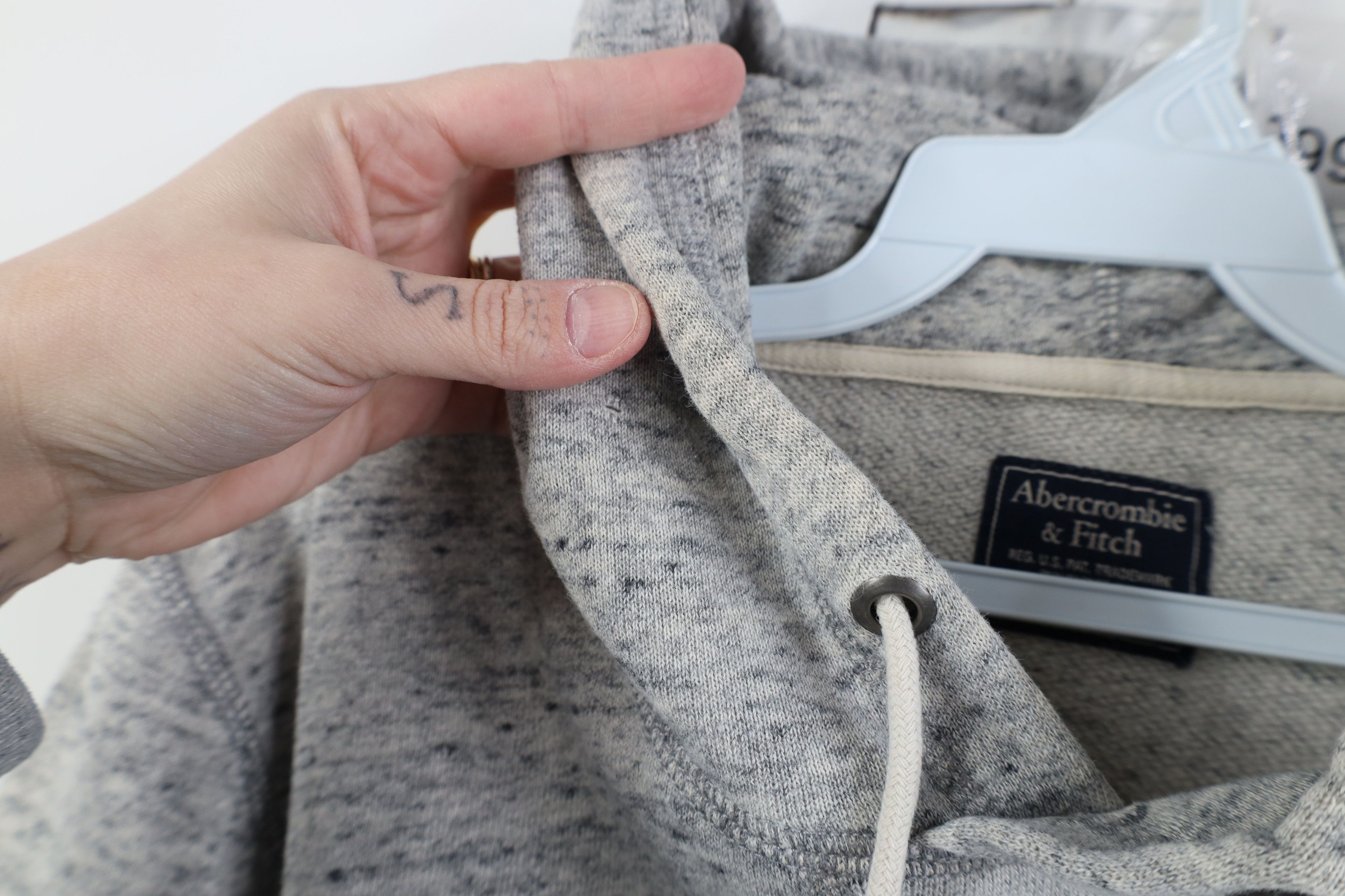 Abercrombie & Fitch Vintage Y2K Abercrombie & Fitch Heavyweight Hoodie Gray Size US M / EU 48-50 / 2 - 10 Thumbnail