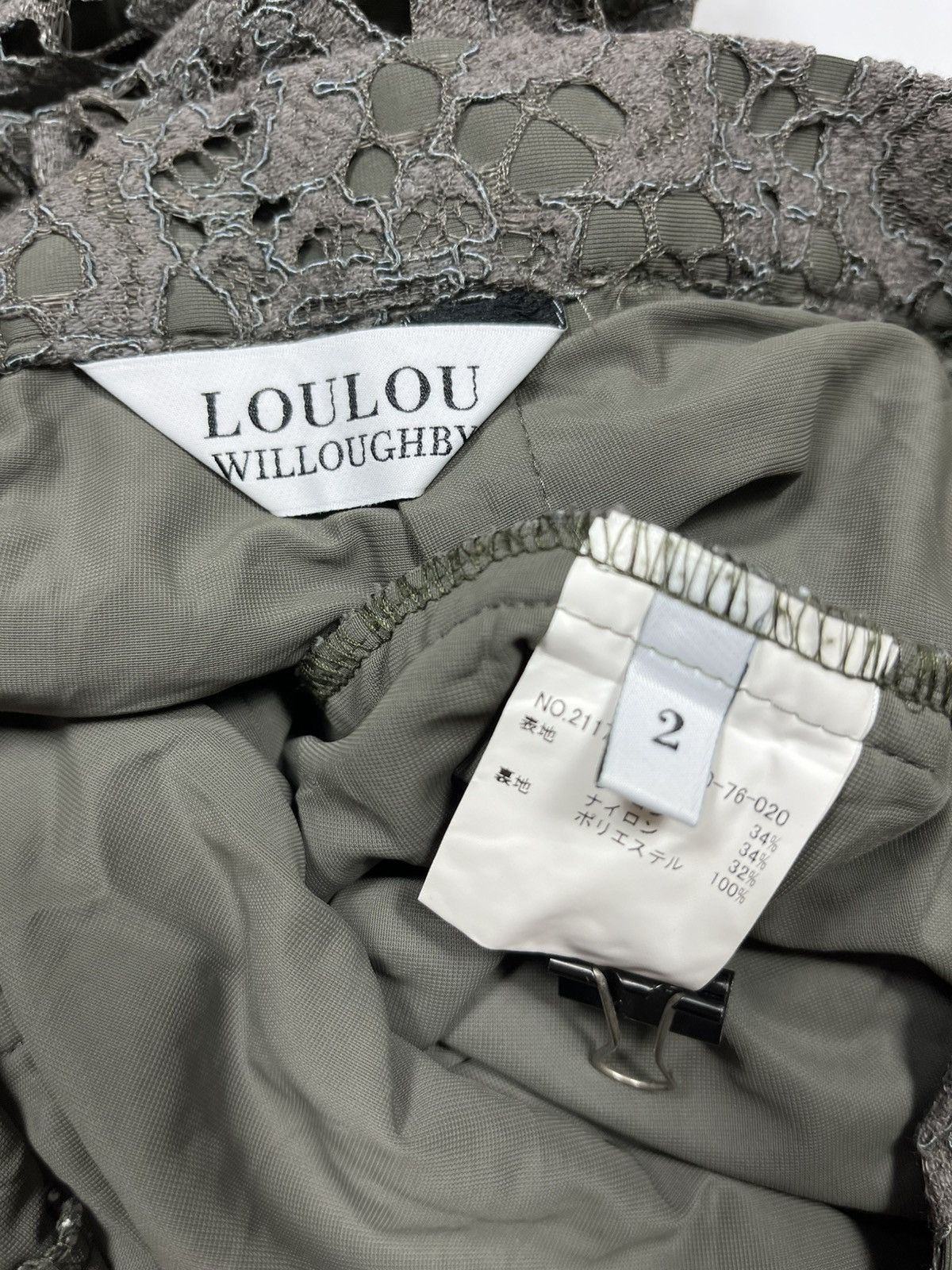 Designer × Loulou de Saison Lou Lou Willoughby Skirt Designer Made In Japan Size 26" / US 2 / IT 38 - 5 Thumbnail