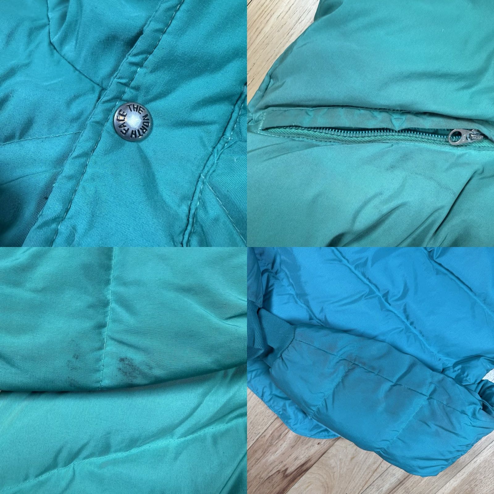 The North Face VTG The North Face Down Puffer Jacket Mens Large Green USA Made Button Nylon Jacket Mens L Green Down USA Size US L / EU 52-54 / 3 - 9 Thumbnail