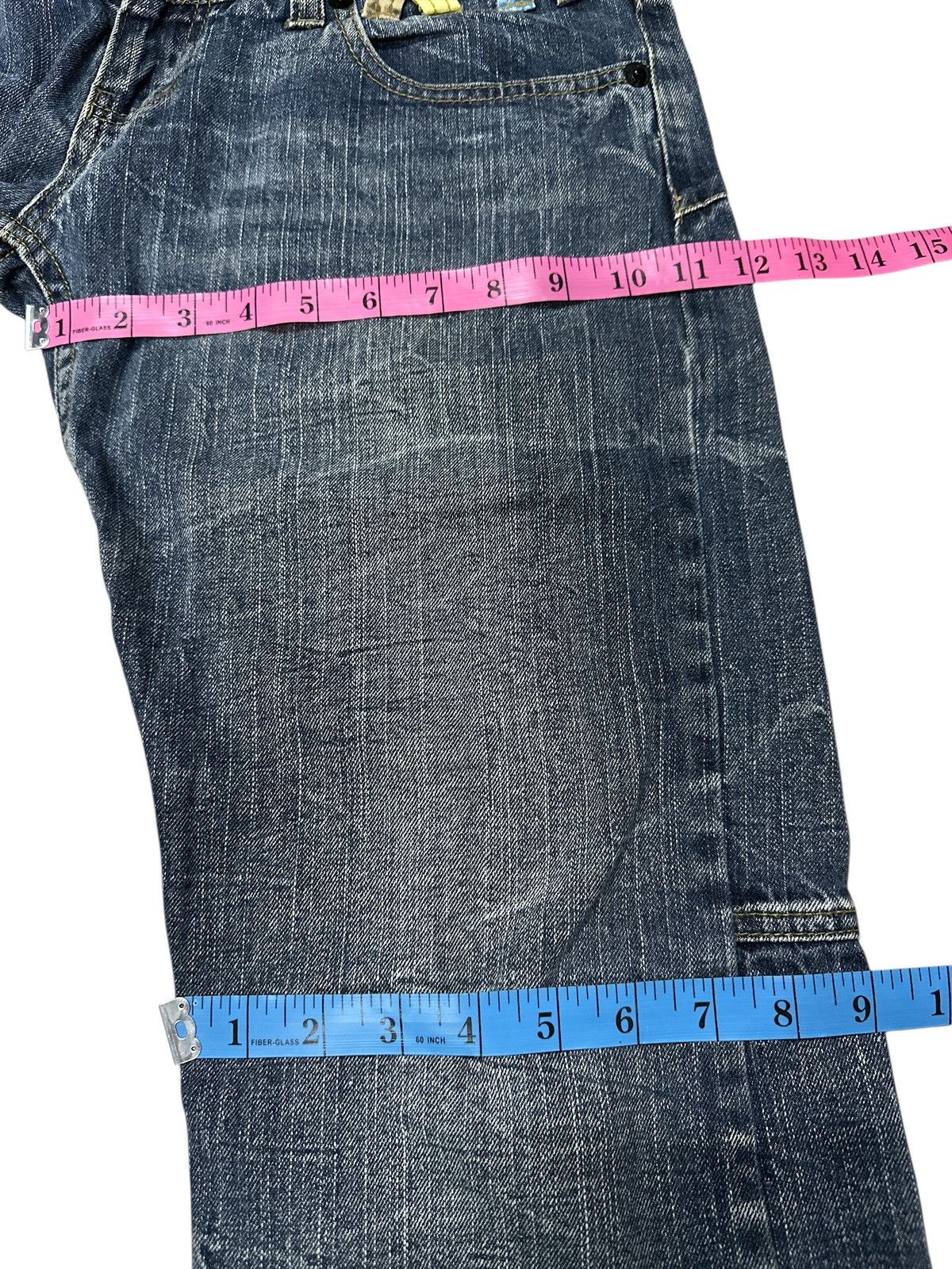 Kapital Native Double Focus Doube Waist Denim. Size US 34 / EU 50 - 5 Thumbnail