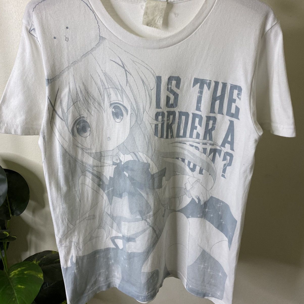 Anime Is the Order a Rabbit? Chino Fullprint Anime Sexy T-shirt Size US M / EU 48-50 / 2 - 2 Thumbnail