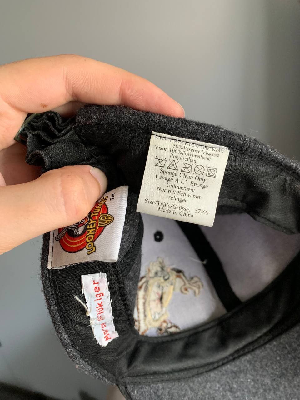Vintage × Warner Bros Vintage Taz Hat Wool Cap Tasmanian Devil Looney Tunes Size ONE SIZE - 7 Thumbnail