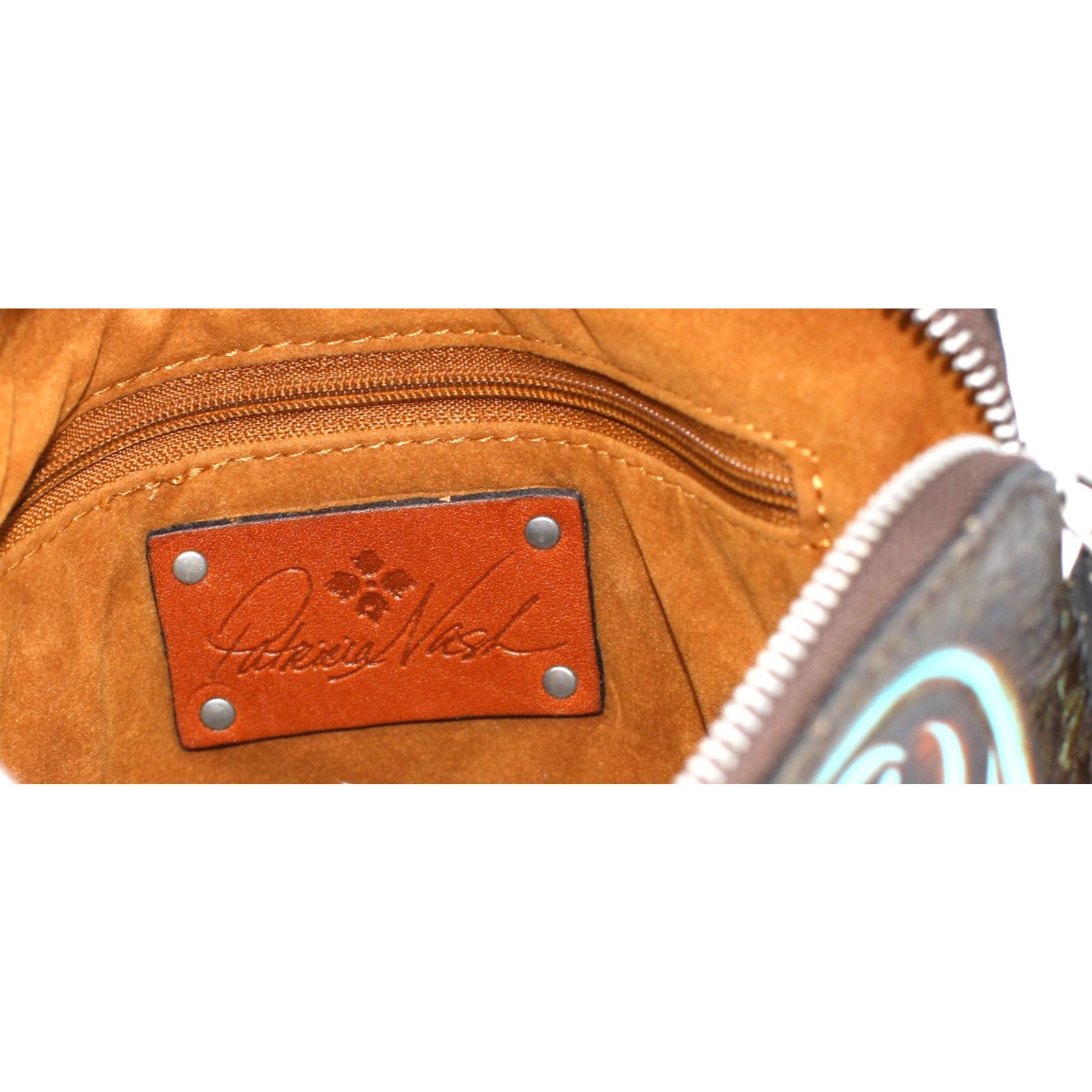 Patricia Nash NWoT PATRICIA NASH Cassini Turquoise Leather Wristlet Clutch Size ONE SIZE - 3 Thumbnail