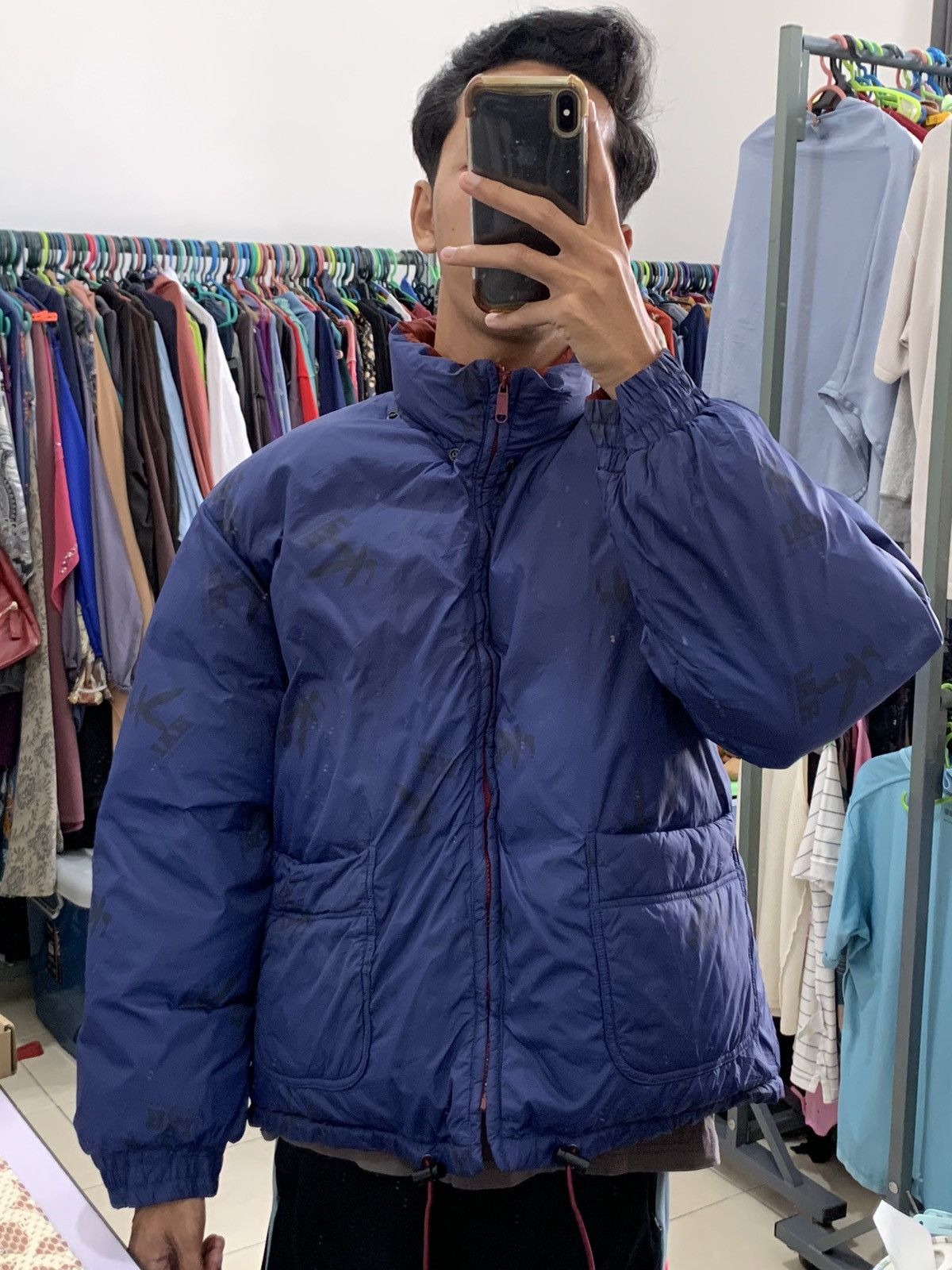 Hai Sporting Gear Vintage Hai Sporting Gear Overprint Logo Puffer Jacket Size US M / EU 48-50 / 2 - 3 Thumbnail