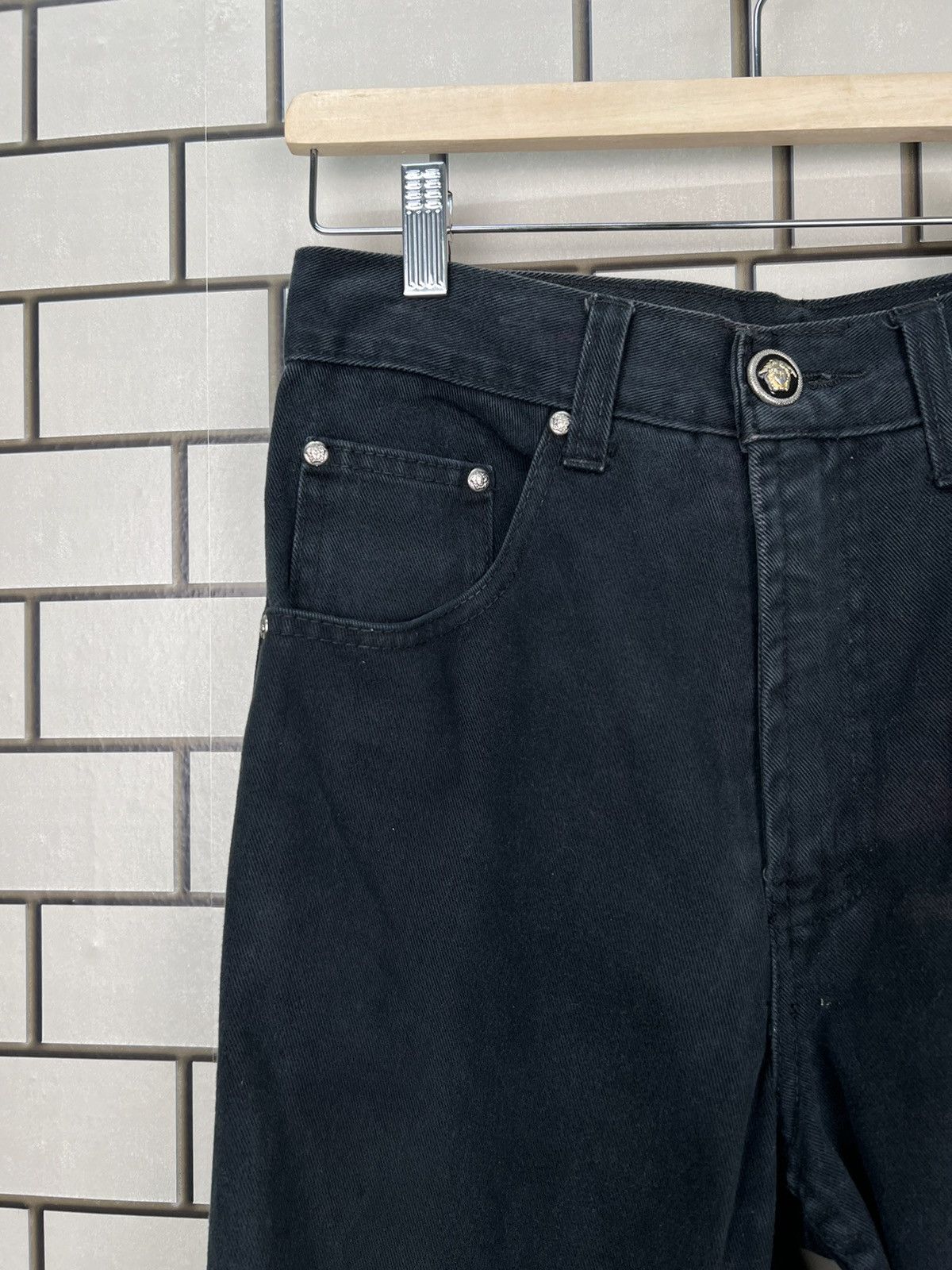 Versace × Versace Jeans Couture Versace Jeans Couture Faded Denim Jeans Size US 29 - 4 Thumbnail