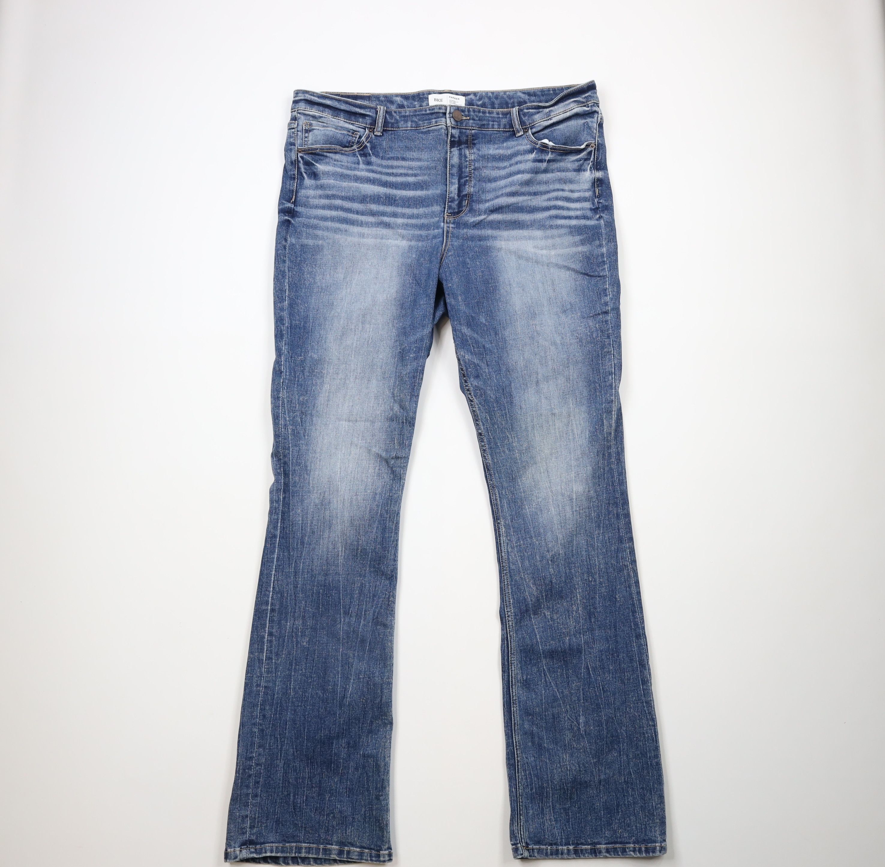 Vintage Buckle BKE Denim Universal High Rise Tailor Bootcut Jeans Size US 38 / EU 54 - 1 Thumbnail