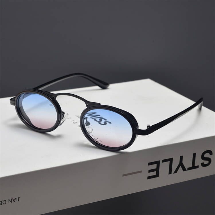 VIBE New Design Street ins style custom avant-garde sunglasses Size ONE SIZE - 4 Thumbnail
