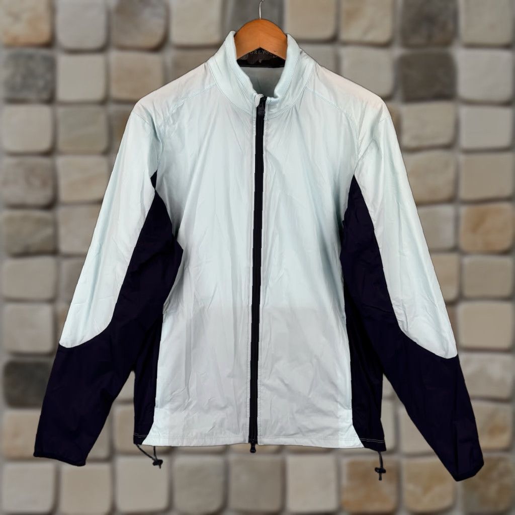 Vintage Greyson Trailwolf Jacket Golf Mens Medium Blue Windproof Lightweight Full Zip Size US M / EU 48-50 / 2 - 1 Thumbnail