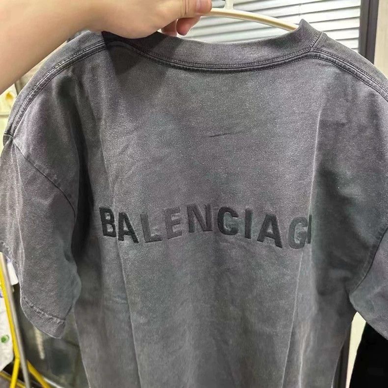 Balenciaga Balenciaga Front and Back Embroidered Logo Short Sleeve XS Size US XS / EU 42 / 0 - 5 Thumbnail