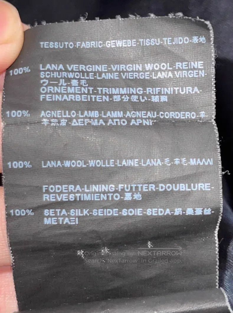 Saint Laurent Paris Saint Laurent Paris Black Leather Patch Black Samurai Base Size US M / EU 48-50 / 2 - 9 Thumbnail