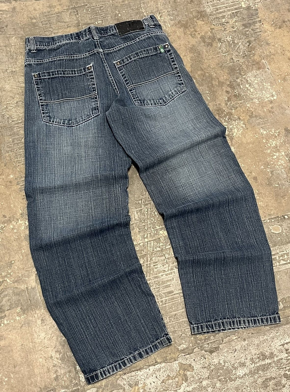 Southpole × Vintage Southpole y2k baggy fit denim skater rare hype drill Size US 32 / EU 48 - 3 Thumbnail
