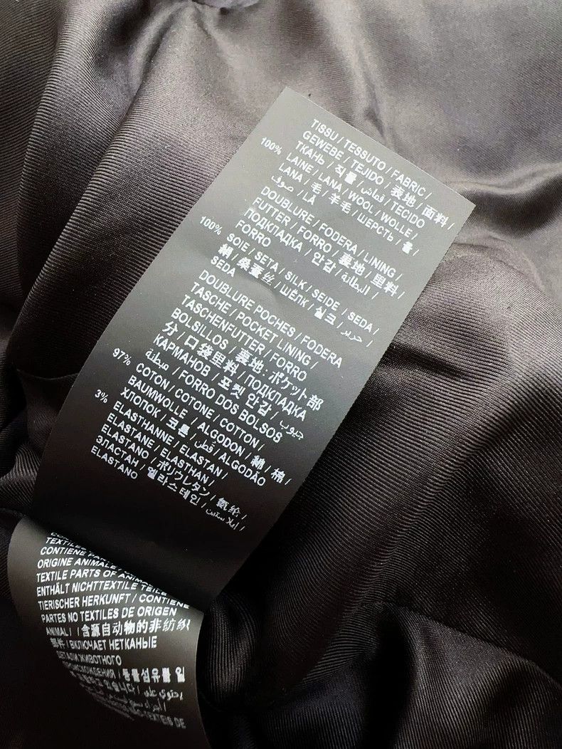 Saint Laurent Paris Saint Laurent Paris Black double-breasted blazer 2505-Nexta Size XS / US 0-2 / IT 36-38 - 7 Thumbnail