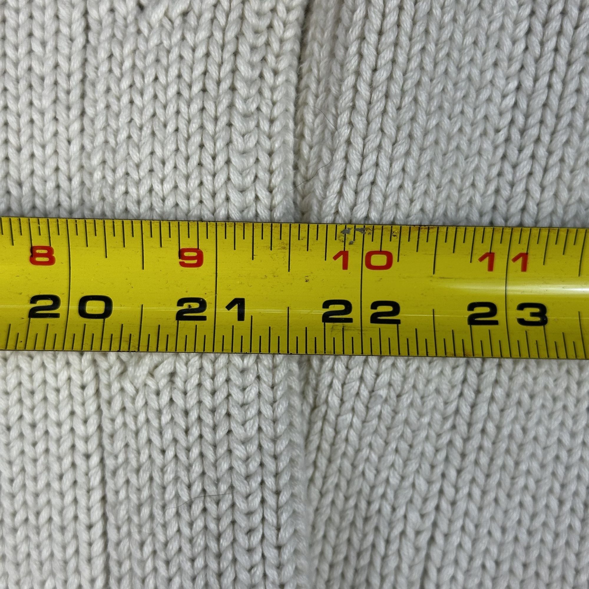 Ralph Lauren Ralph Lauren Polo Jeans Co. L/G Cream Ribbed Half-Zip Cotton Size US L / EU 52-54 / 3 - 4 Thumbnail