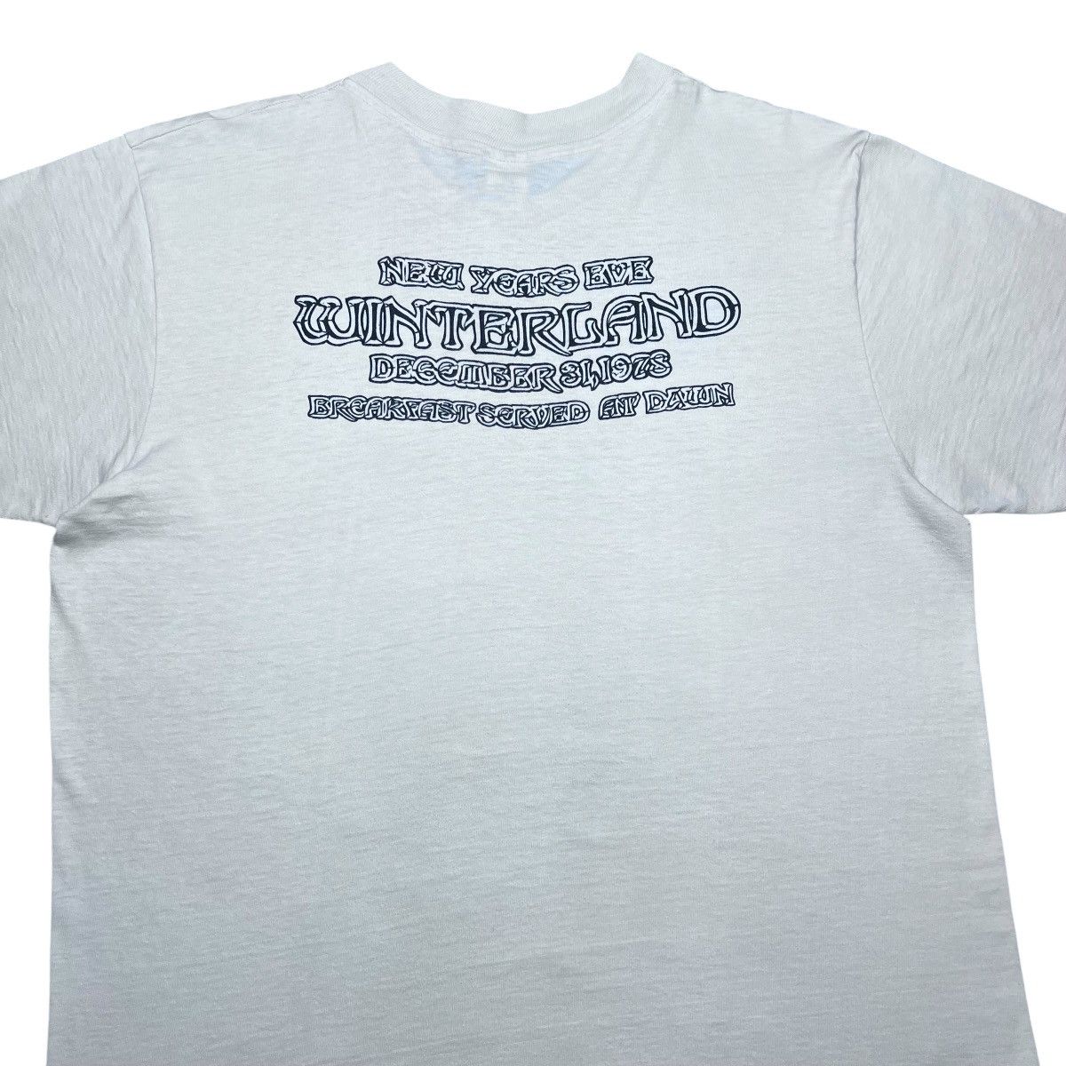 Band Tees 78 Grateful Dead Blues Brothers Blue Rose Winterland NYE Tee Size US L / EU 52-54 / 3 - 9 Thumbnail