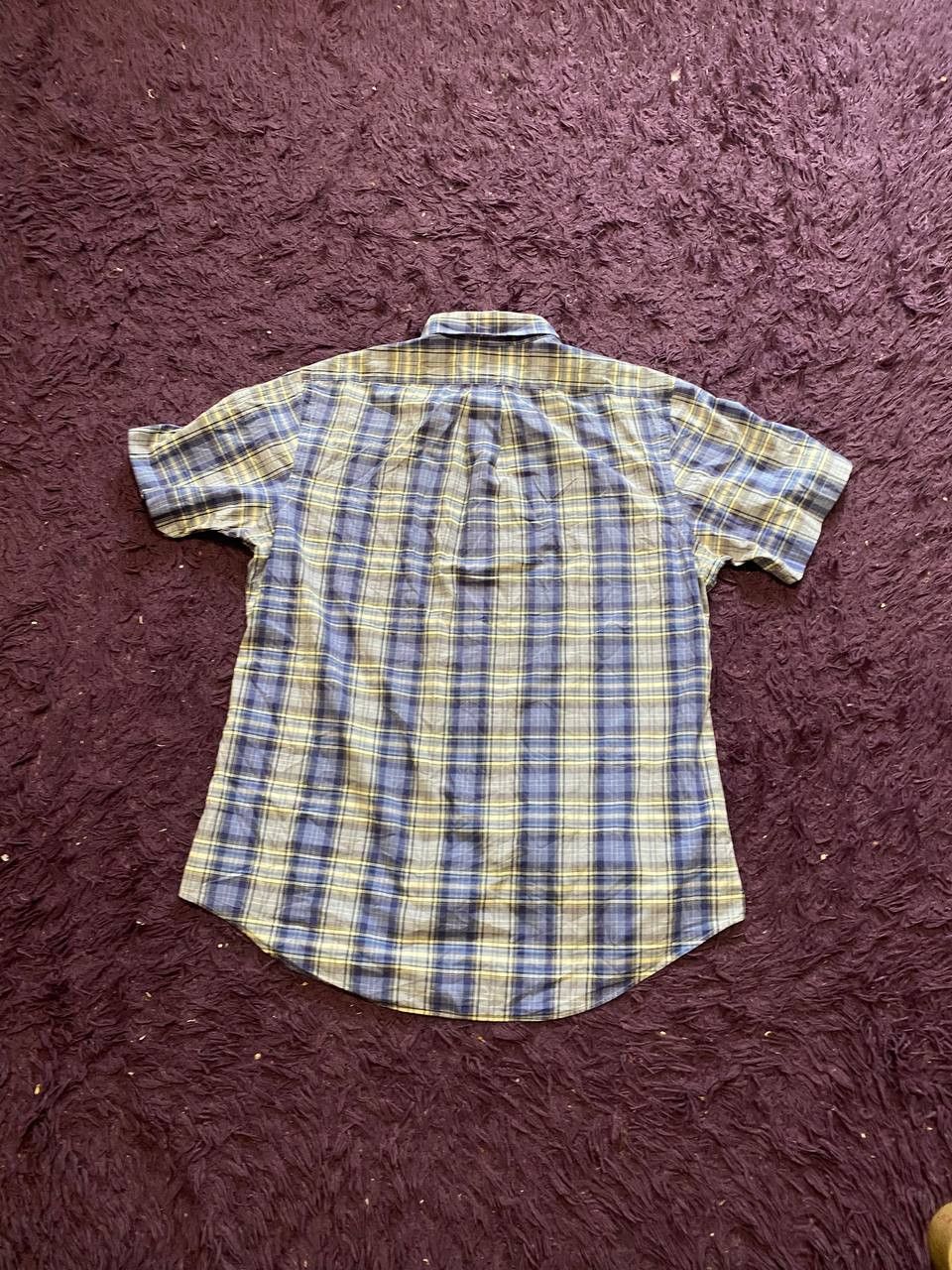 Polo Ralph Lauren POLO RALPH LAUREN Checked Shirt Regular Fit SHORT SLEEVE Size US L / EU 52-54 / 3 - 8 Thumbnail