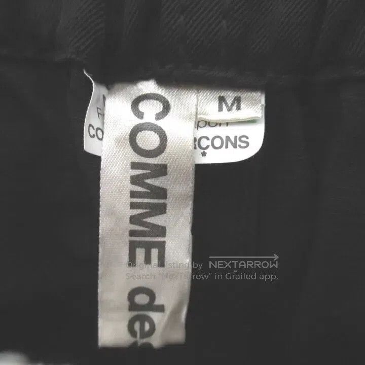 Comme des Garcons Comme Des Garcons size M Vintage black nylon linen lantern Size 23" - 6 Thumbnail