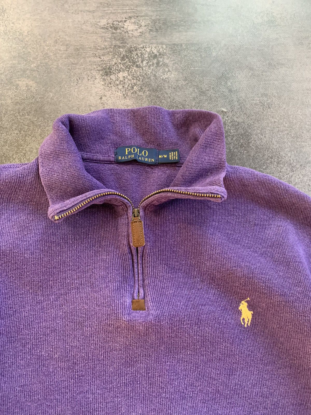 Polo Ralph Lauren × Vintage Vintage Polo Ralph Lauren Zip 1/4 Sweatshirt Old Money Y2K Size US M / EU 48-50 / 2 - 4 Thumbnail