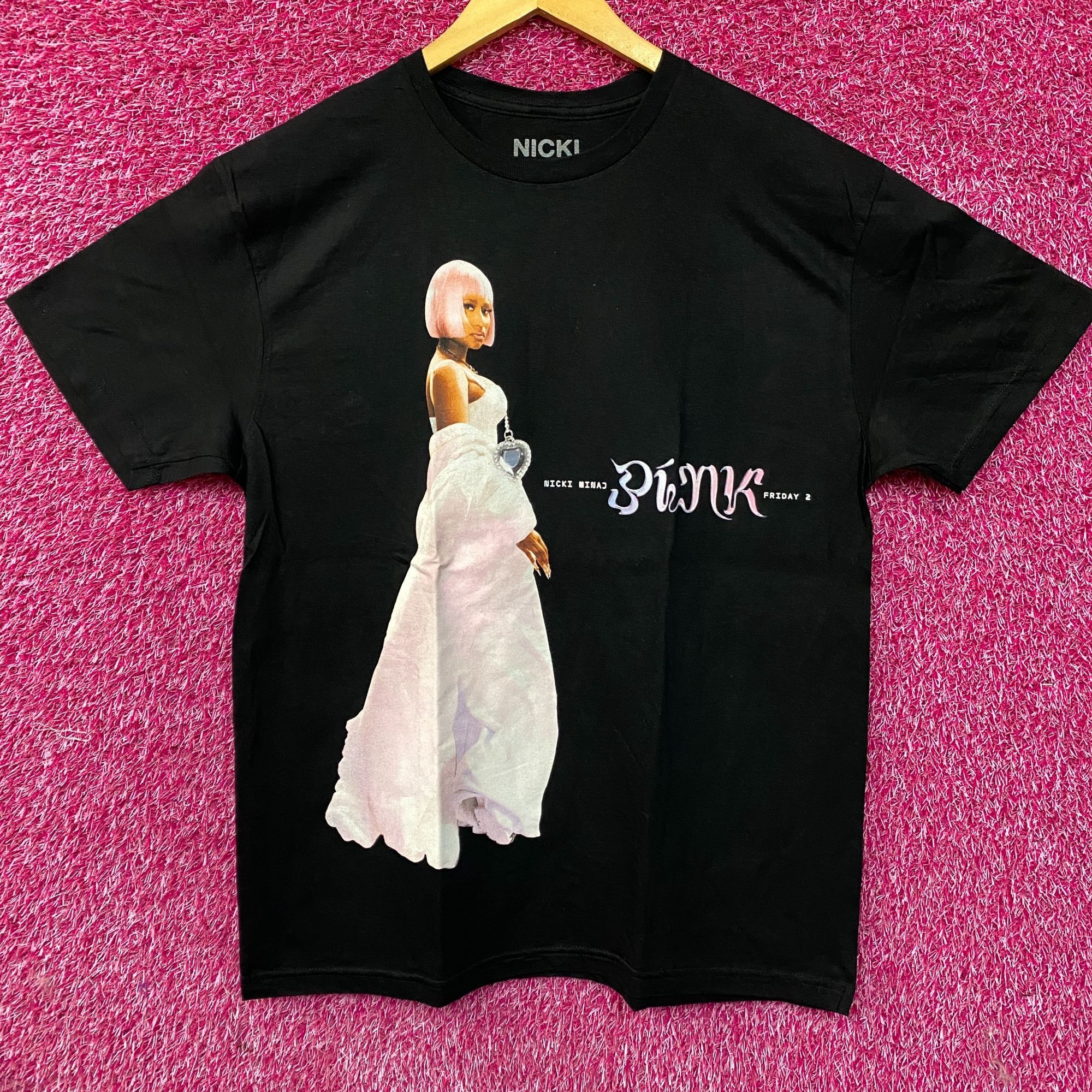 Rap Tees Nicki Minaj Pink Friday 2 Album Cover Graphic T-Shirt Large Size US L / EU 52-54 / 3 - 1 Thumbnail