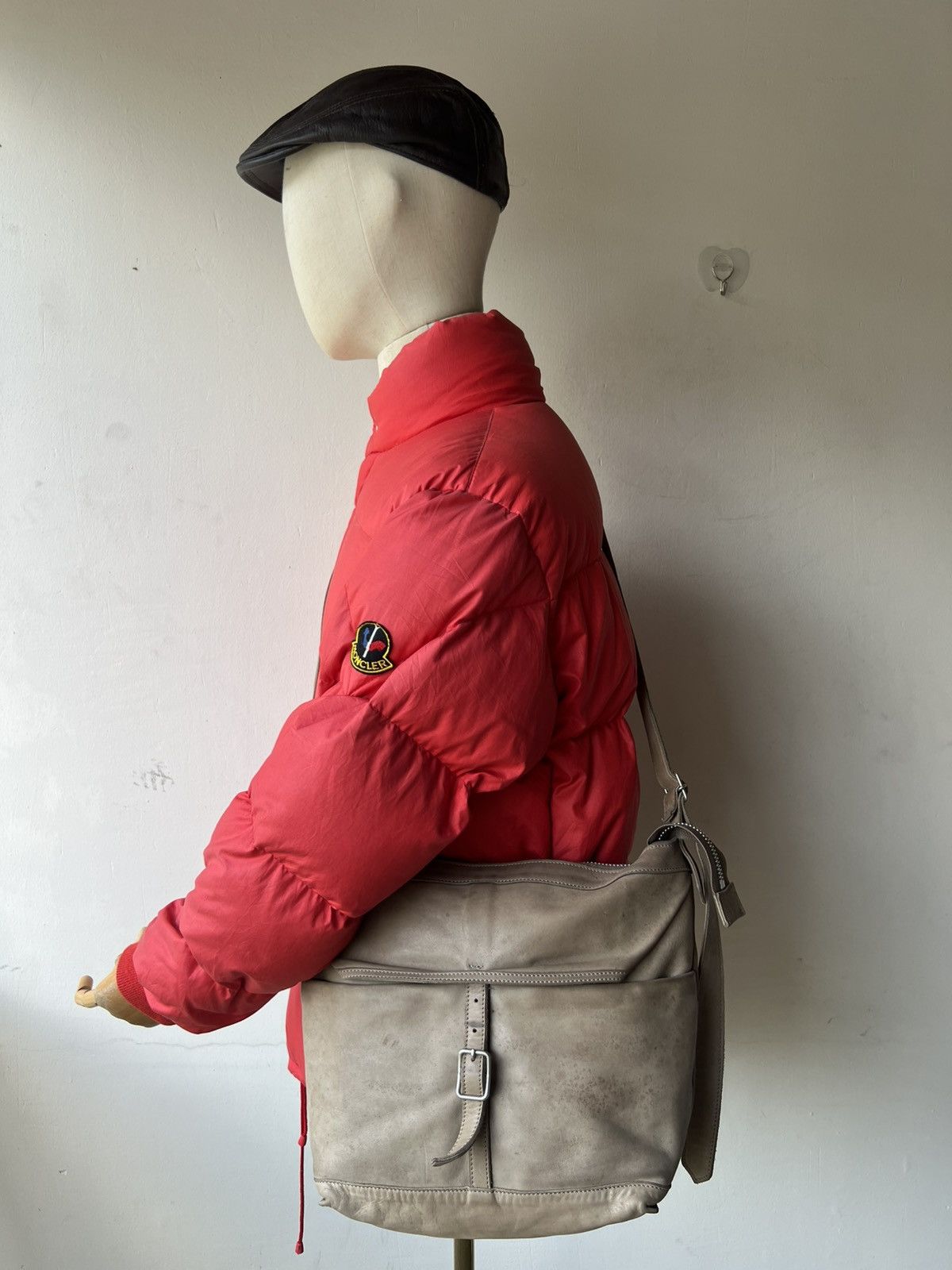 Leather REN Tokyo Japan Patina Nappa Leather Messenger Bag Size ONE SIZE - 6 Thumbnail