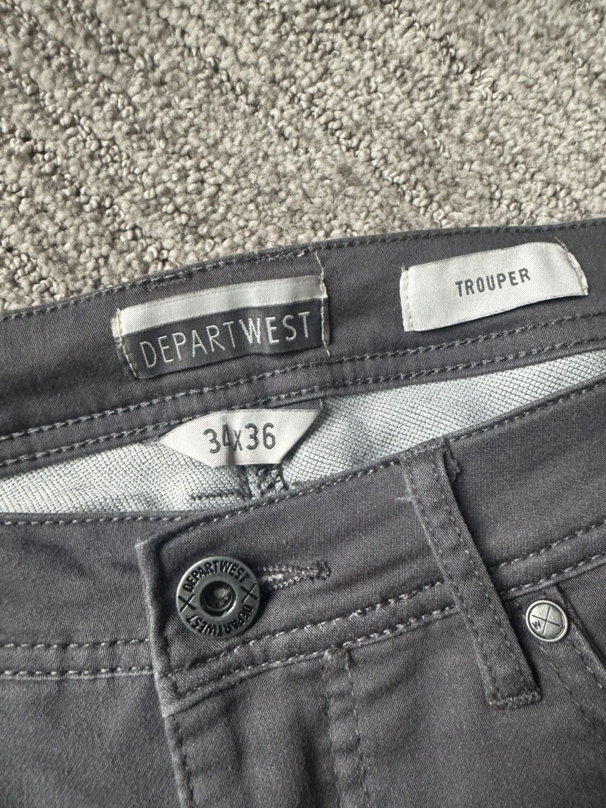 Other TALL GUYS!! Departwest Slim Straight Pants Size US 34 / EU 50 - 4 Thumbnail