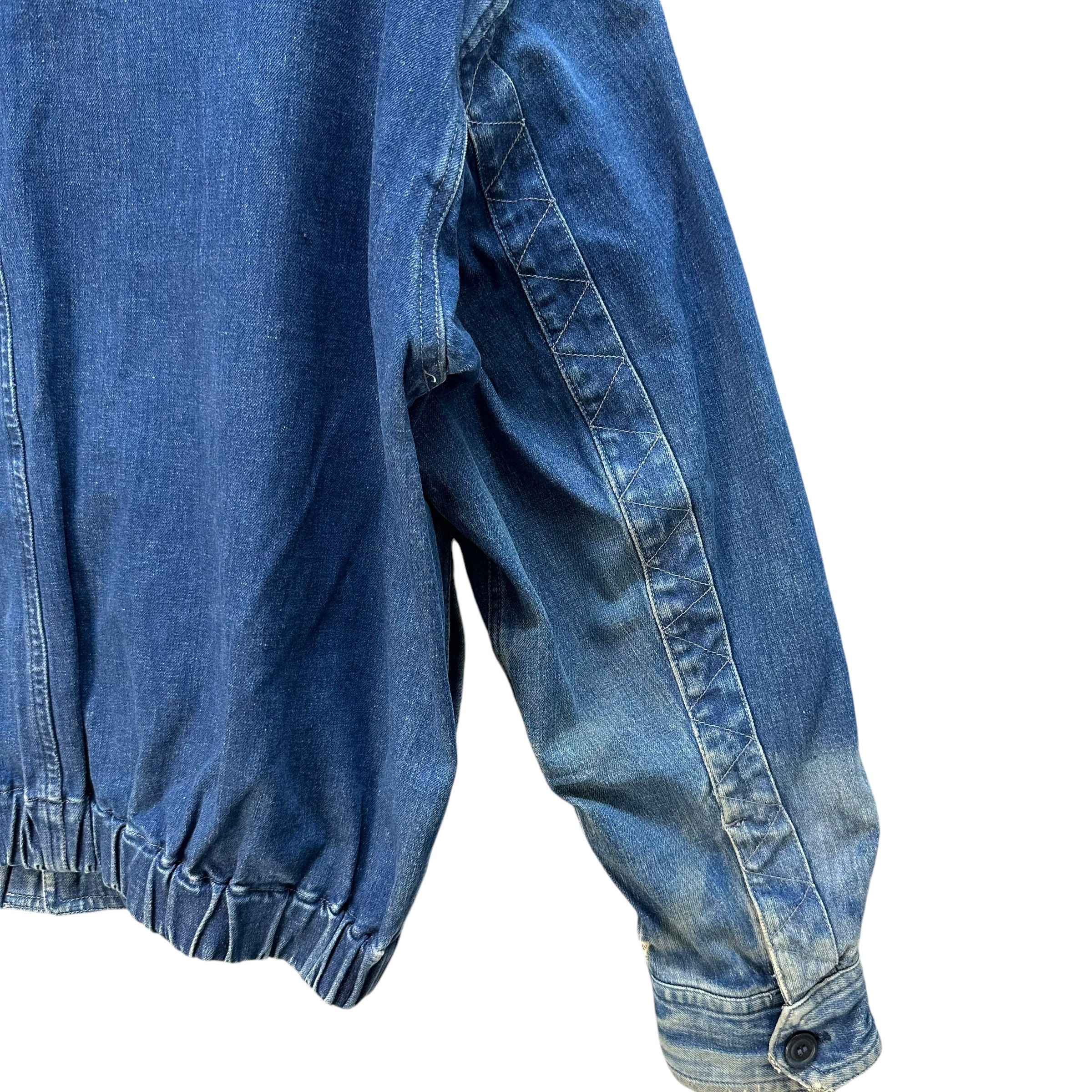 Issey Miyake 90's ISSEY MIYAKE MEN Brush Label Jeans Jacket #1510-A62 Size US M / EU 48-50 / 2 - 18 Thumbnail
