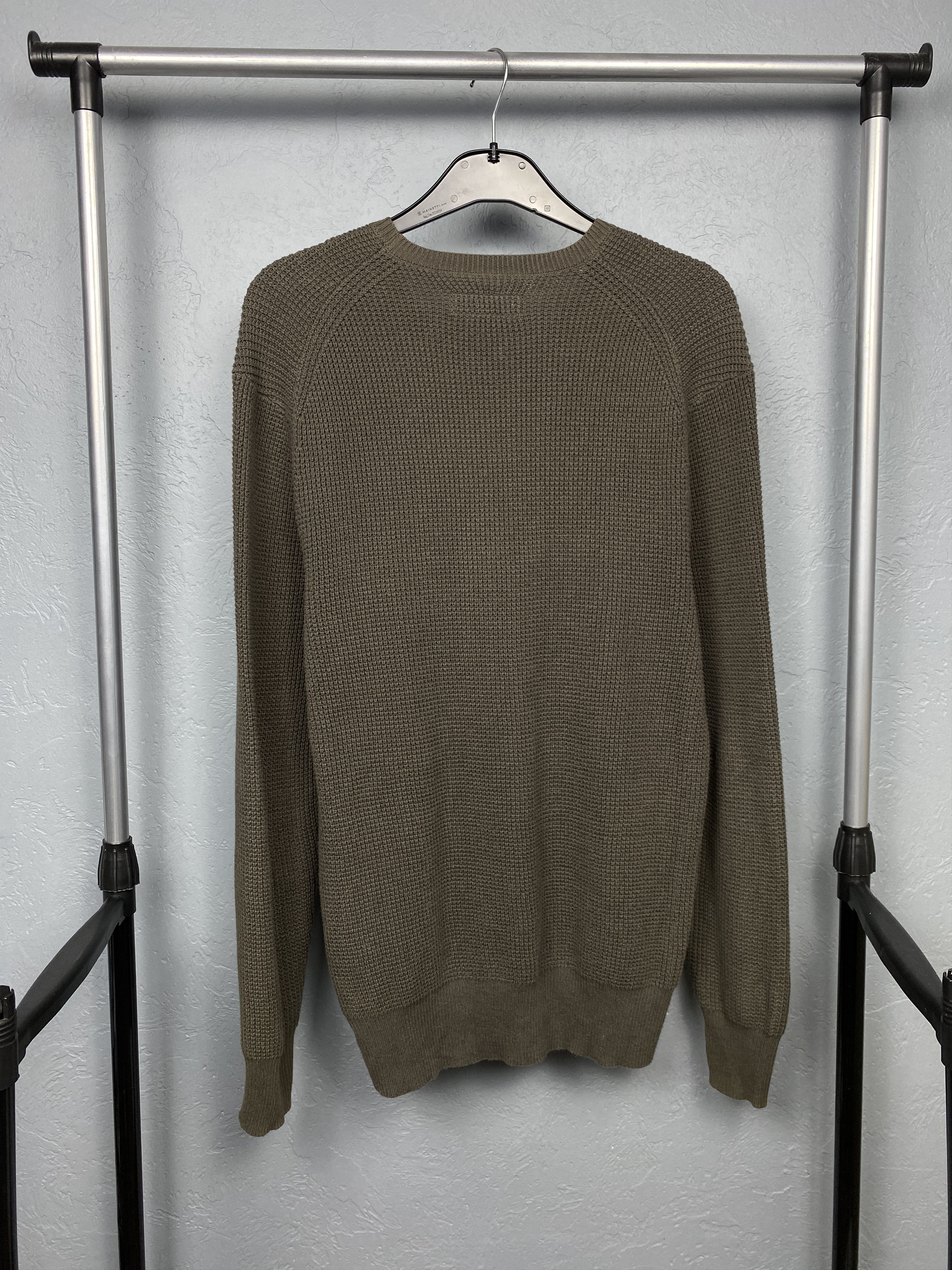 Allsaints Allsaints Mens Trias Crew Neck Knit Sweater Size US XS / EU 42 / 0 - 6 Thumbnail